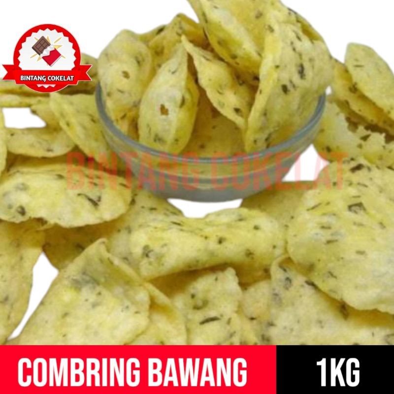 

1kg combring bawang ORI enak renyah makanan ringan/cemilan/snack