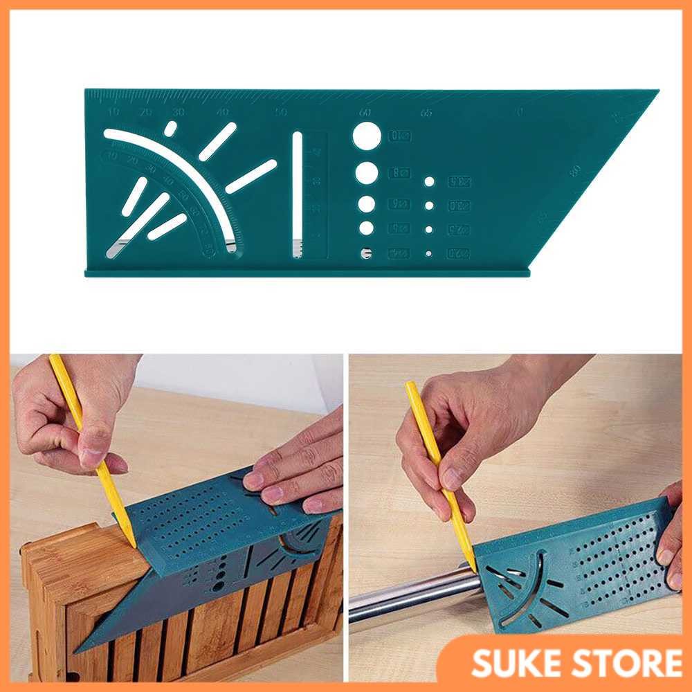 

Houkiper Penggaris Mark Line T-Type Ruler 90 Degree with Pencil - HK3D