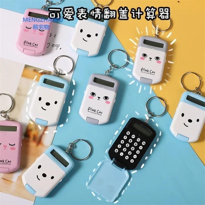 

(CCK STORE) KALKULATOR SAKU MINI PORTABLE / Kalkulator Mini/Mini Expression Calculator Kalkulator Saku Portabel dengan Gantungan Kunci