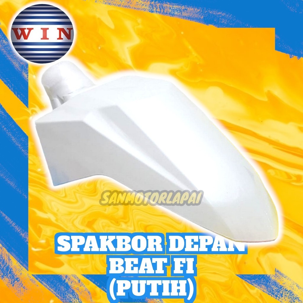 Spakbor Depan Beat Fi Putih