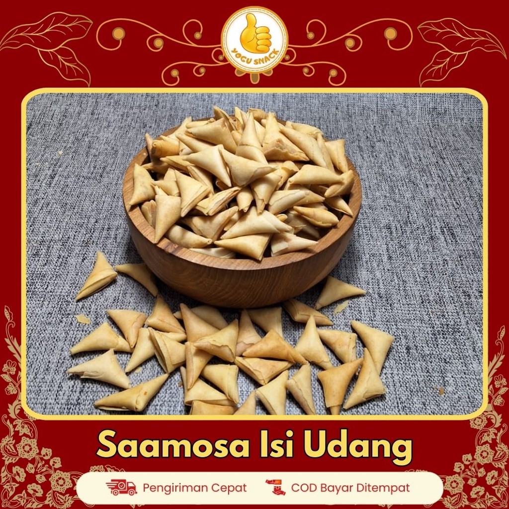 

Samosa Isi Udang 250gram - Gratis Dus + Bubble Wrap