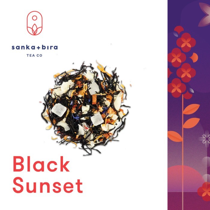

Sanka+Bira BLACK SUNSET (Tea Blend, Black Tea Based) - Pouch Loose