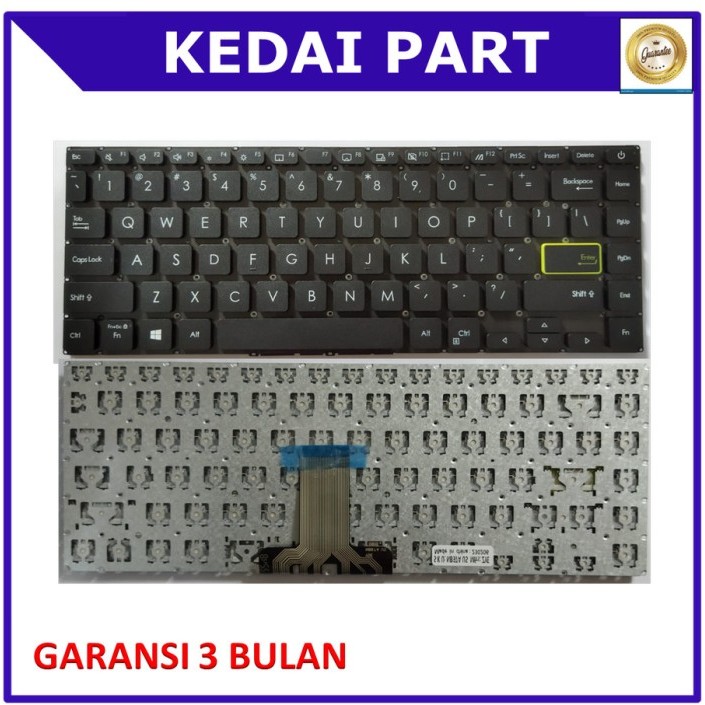 Keyboard Asus Vivobook 14 X413 E410 E410MAO S433 S433EA S433EQ S433FA