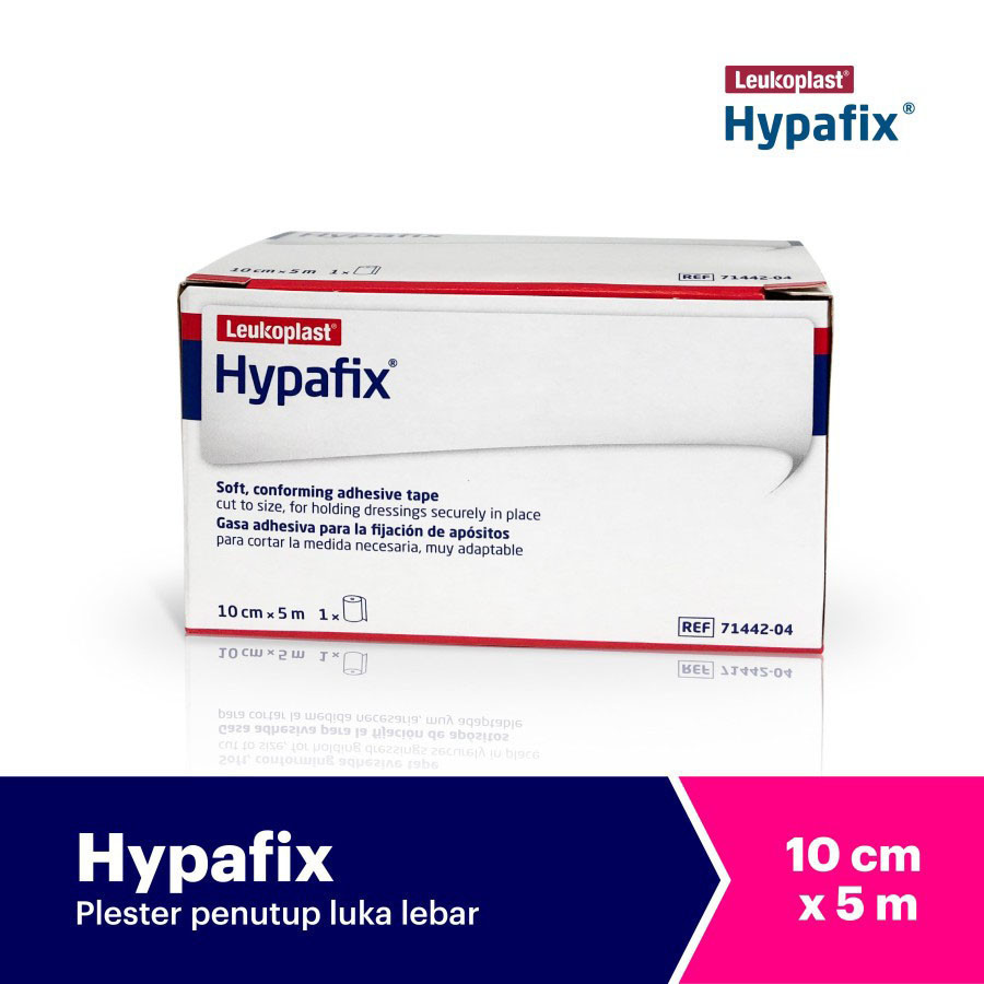 Leukoplast Hypafix 10cm x 5m (10x5) Plester Penutup Luka