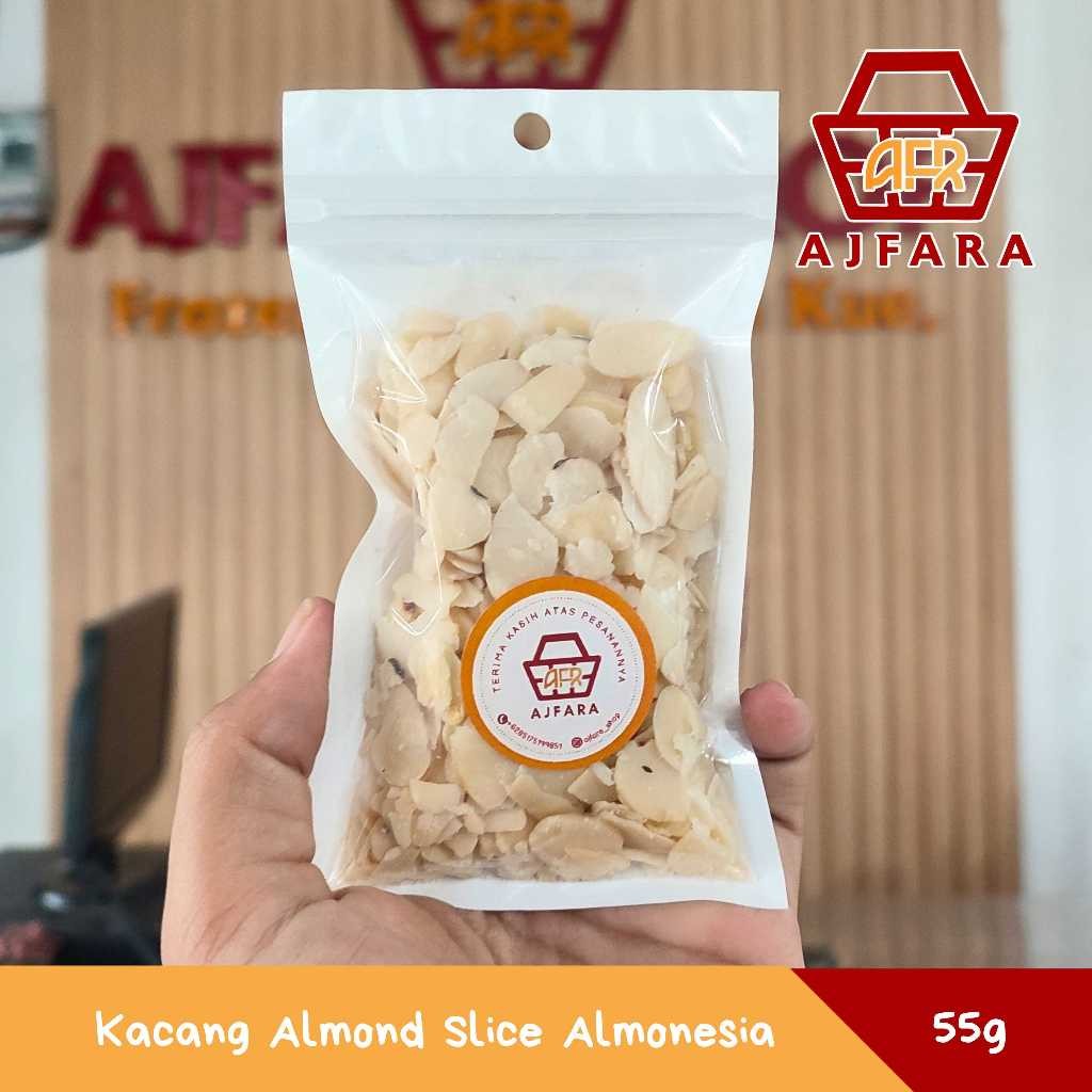 

Kacang Almond Slice Almonesia 55 gram