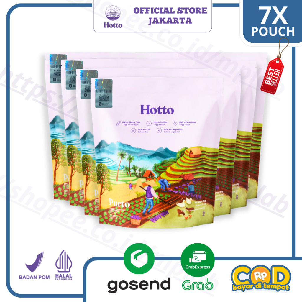 

DISKON BUNDLING!! Hotto Purto 7 Pouch (112 sachet)