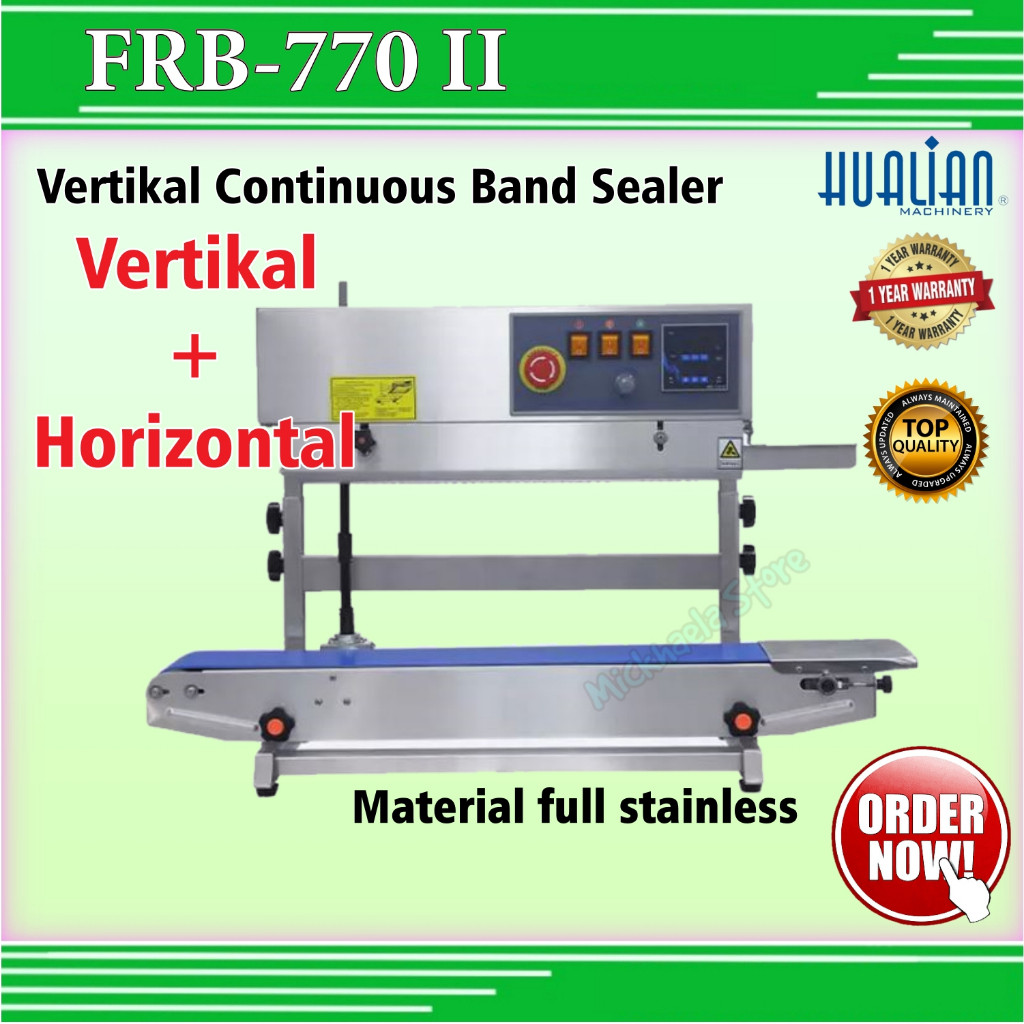 MESIN PRESS PLASTIK CONTINUOUS SEALER STANDING POUCH