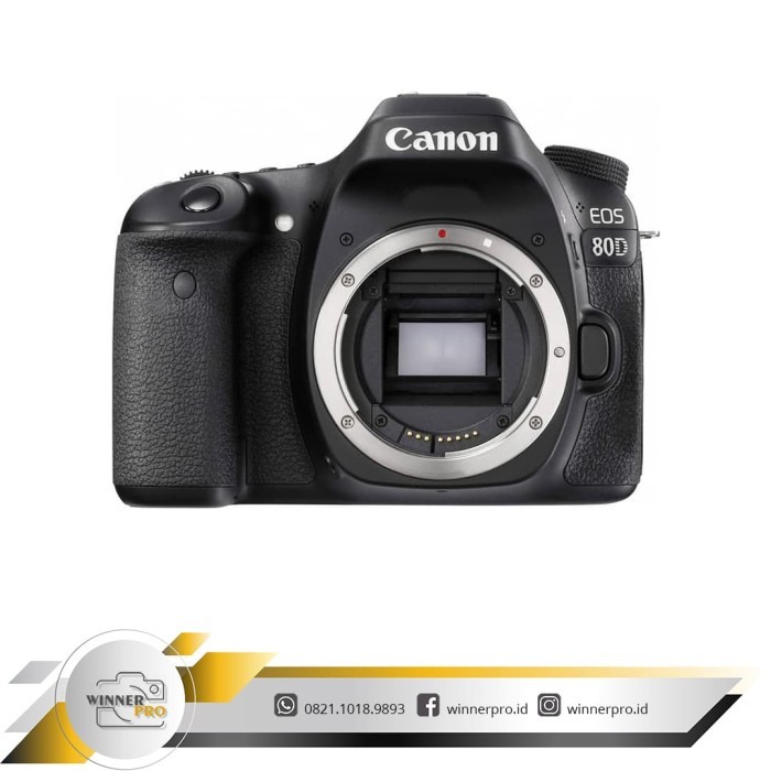 Canon EOS 80D DSLR Camera (Body Only)