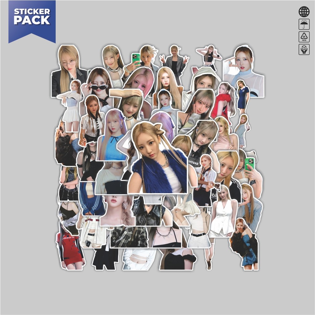 

[100PCS]Stiker Pack Stiker Baby Monster Baemon Rami Aesthetic Vinyl Anti Air Dekorasi Sticker Laptop Buku Journal Koper Helm Casing HP Gitar Helm Skateboard