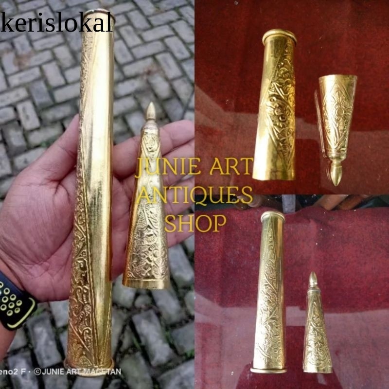 KUNINGAN TUNJUNG TuMBAK | kuningan gagang tumbak | mendak tumbak | tunjung tumbak KL14