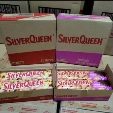 

SILVERQUEEN 55 GR CASHEW 1BOX 10 PC