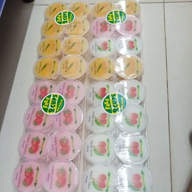 

Puding Cup Goody Pudding 6 + 2 Cup