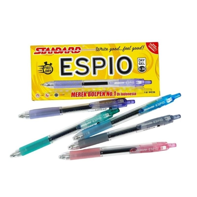 

PULPEN STANDARD ESPIO BLACK 0.38MM
