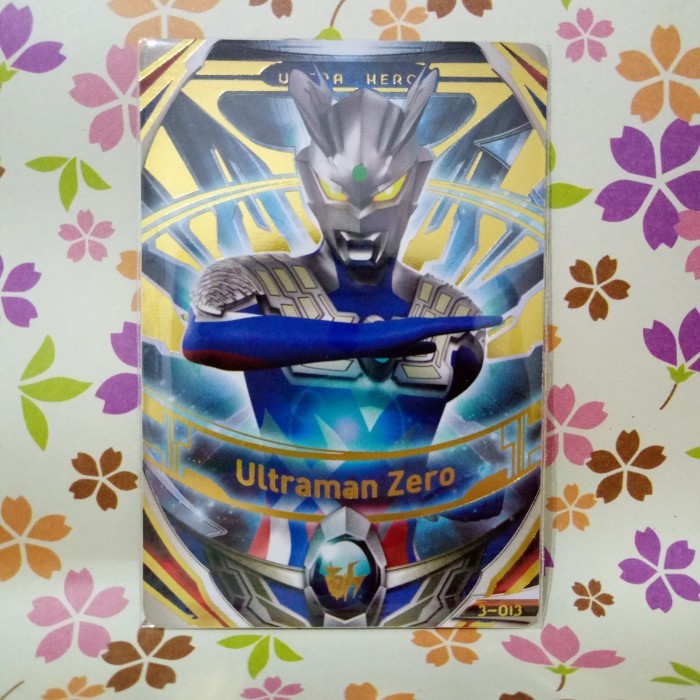 kartu ultraman fusion fight or ultraman zero versi 3 - 013