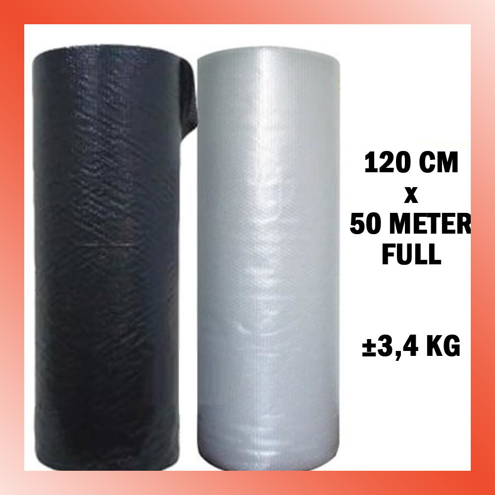 

LAMMORO > AL73 Bubble Wrap ROLL 120cm x 50m Bubble Wrap Gulungan Pembungkus Paket JMAL