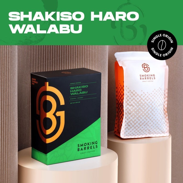 

Ethiopia Shakiso Haro Walabu (Specialty Arabica Coffee) - Smoking Barrels