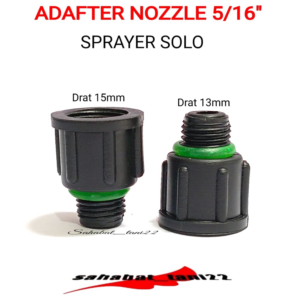 Nepel Sambungan Konektor Nozzle Sprayer SOLO Adapter Nozzle Stik Sprayer SOLO Drat 13 mm