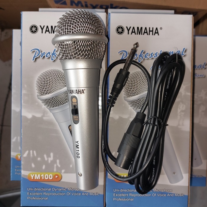 "W.H.Sw" - TERMURAH Mic Kabel Murah Berkualitas Yamaha YM-100