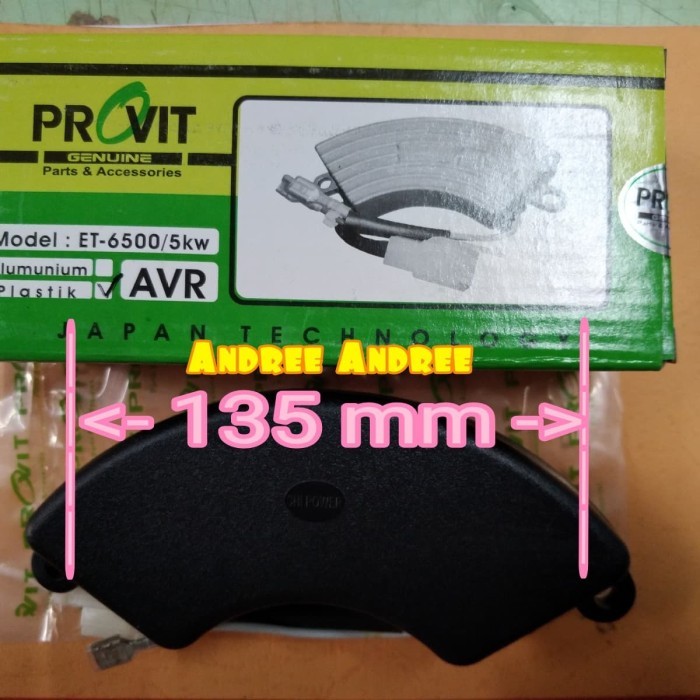 AVR Genset Bensin Oval Plastik 5000watt 6500watt 7000watt 9000watt