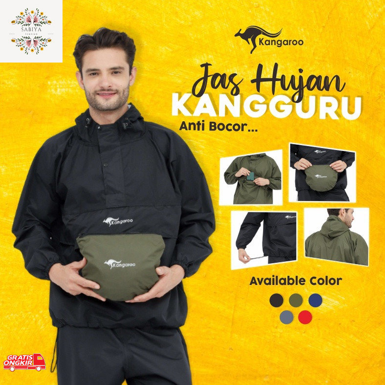 Jas Hujan Murah / KANGAROO RAINCOAT jas hujan kangaroo jas hujan pria dewasa jas hujan gunung mantel