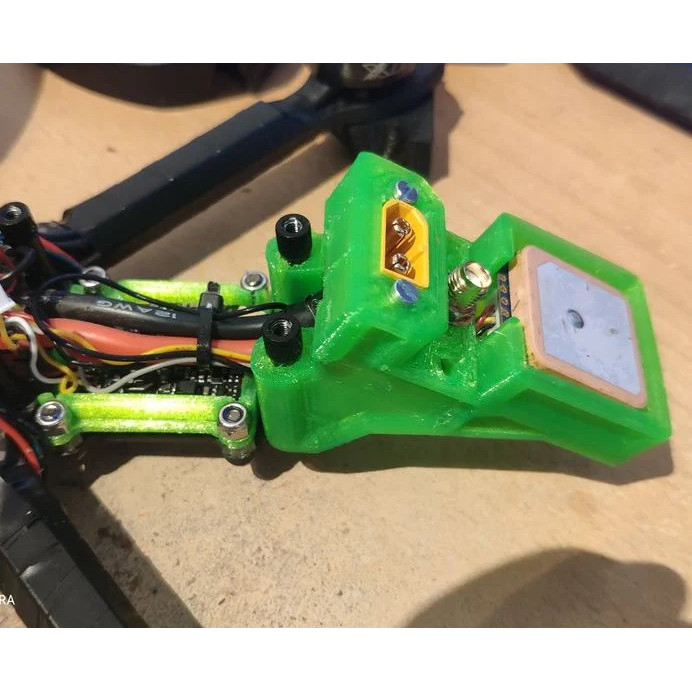 Nazgul5 nazgul v2 XL5 V5 evoque style Mounting GPS SMA mount xt60