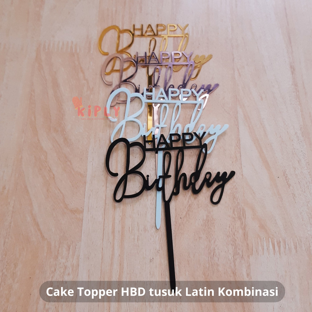 

Cake Topper HBD tusuk Latin Kombinasi/topper Kue Desain Ulang Tahun/Dekorasi Pesta Ulang Tahun