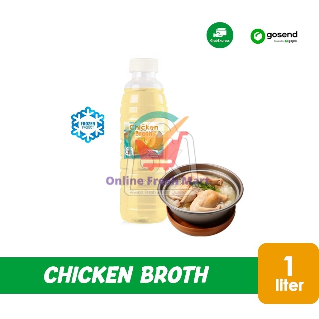 

Kaldu Ayam Frozen Chicken Broth 1 Liter (KHUSUS INSTANT) - Online Fresh Mart Denpasar