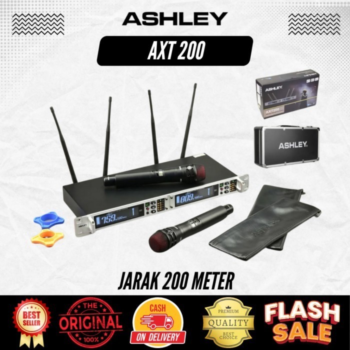 Mic Wireless Ashley Axt 200