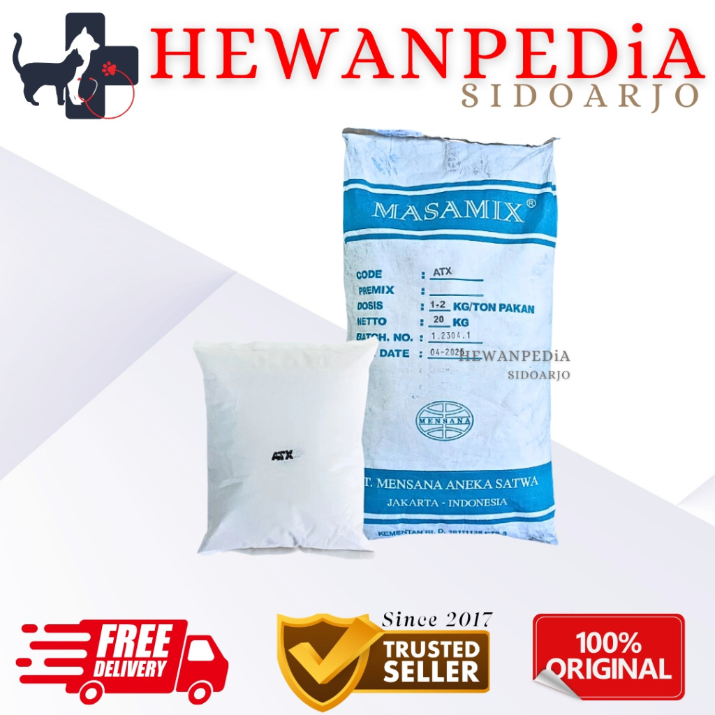 MASAMIX ATX 1 Kg - Pengikat Mycotoxin Jamur Racun Bakteri Untuk Campuran Pakan Ternak Freetox Anti T