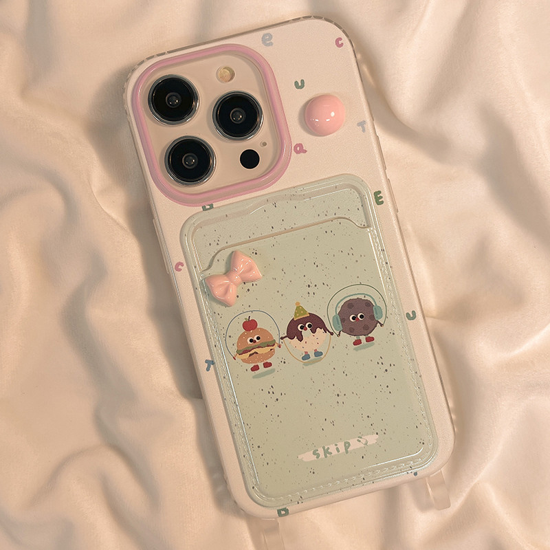 Cookie Penutup Kartu OPPO Reno 13F Reno 13 Pro Reno 11F 5G 10 5G Reno 10 Pro 12 5G Berwarna-Warni Ca