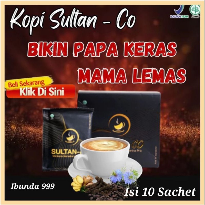 

KOPI SULTAN BOX BESAR ISI 10 SACHET / KOPI SULTAN ASLI ORIGINAL GARANSI