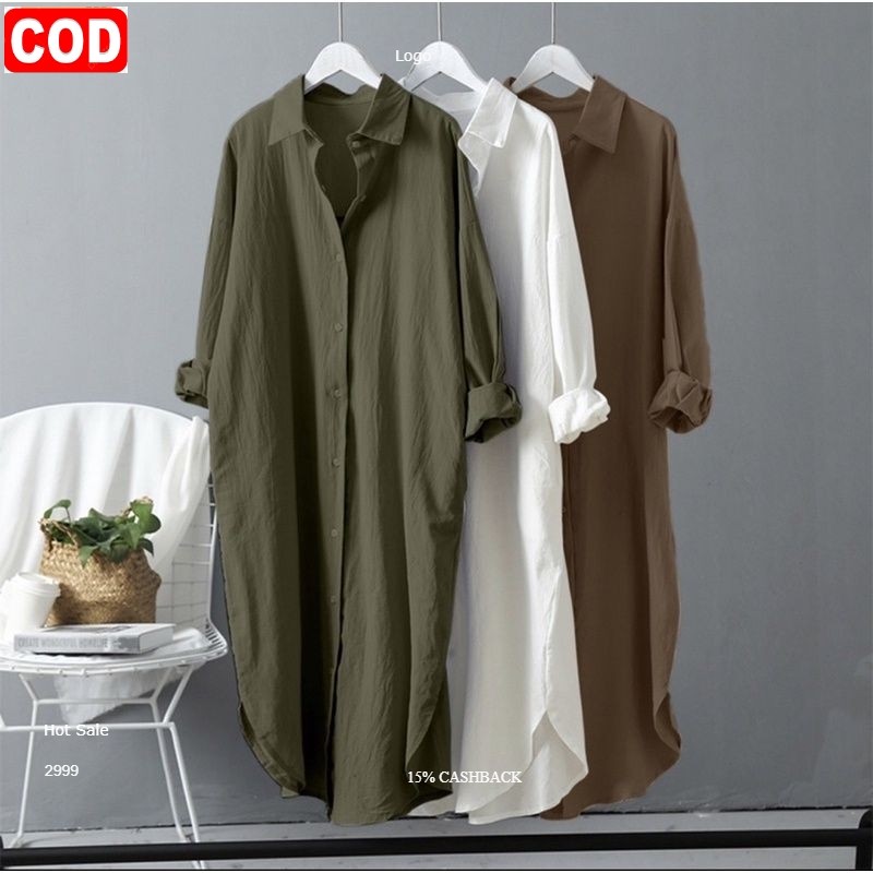 TUNIK CRINKLE / LOVA LONG TUNIK JUMBO POLOS   Crinkle Airflow