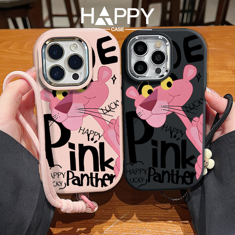 Applicable to Redmi 13C Phone Cases 12C English Pink Panther High-value niche Cartoon 12 4G 11A 10C 