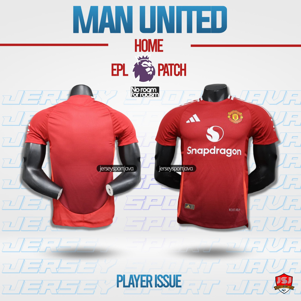 ( READY STOK ) PLAYER ISSUE JERSEY MANCHESTER UNITED HOME 2024 2025 JERSEY PLAYER ISSUE MU HOME 2024