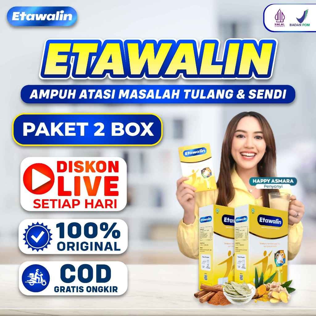 

Etawalin 2 Box Susu Kambing Etawa Original Bantu Atasi Nyeri Sendi Asam Urat