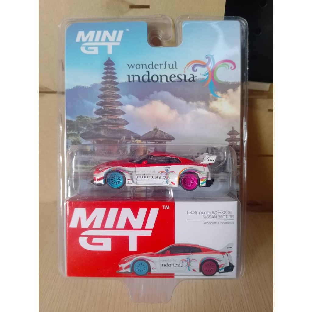 Mini GT LB Works Nissan 35GT RR Wonderful Indonesia