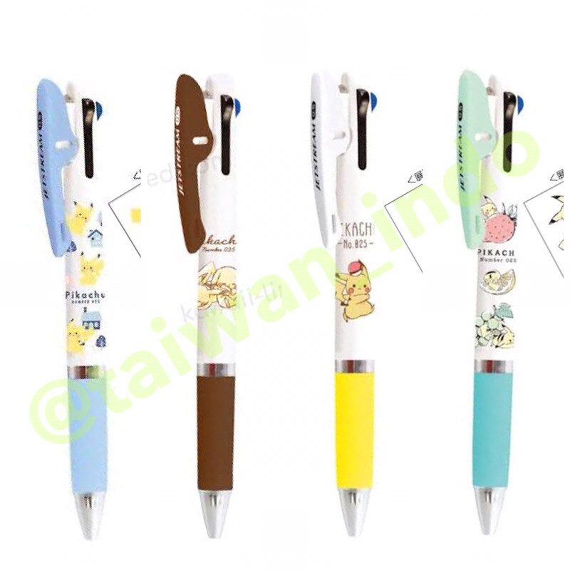 

Uni Jetstream 3 Color Multi Pen Pikachu Pokemon Center Japan Ballpoint Ink 0.5mm Pen Limited Edition TI