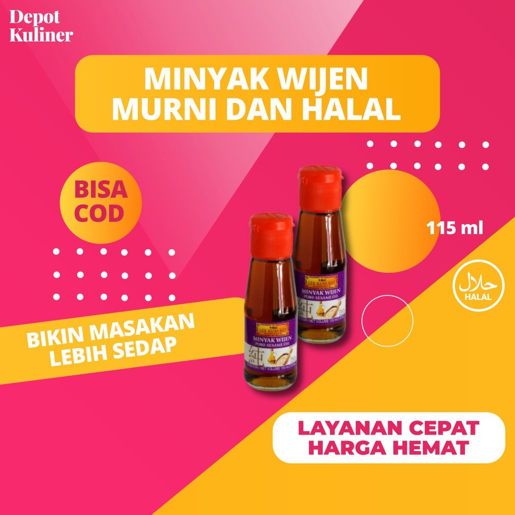 

Minyak Wijen Lee Kum Kee 115 ML