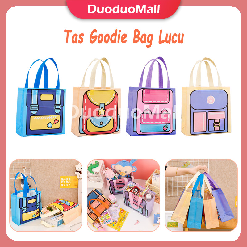 

Tas Goodie Bag Lucu / Tas Spunbon Nonwoven