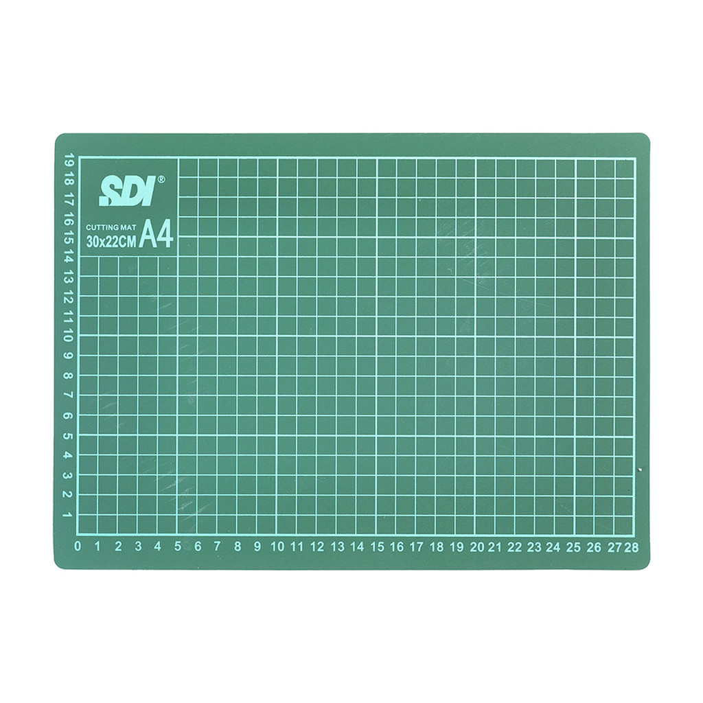 

SDI Cutting Mat Self Healing A4 Hijau Alas Pemotong Cutter