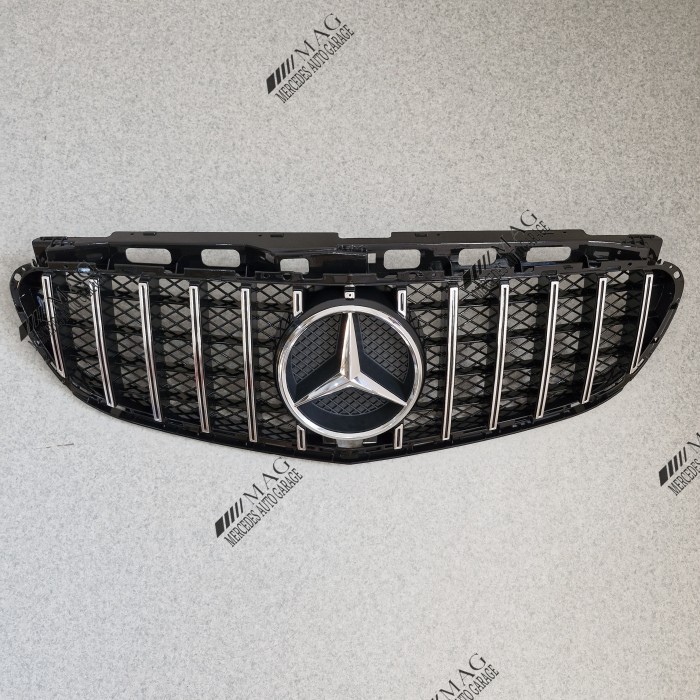 GRILL GT GTR MERCEDES BENZ W212 FACELIFE 2013-2016 GRILLE MERCY W212