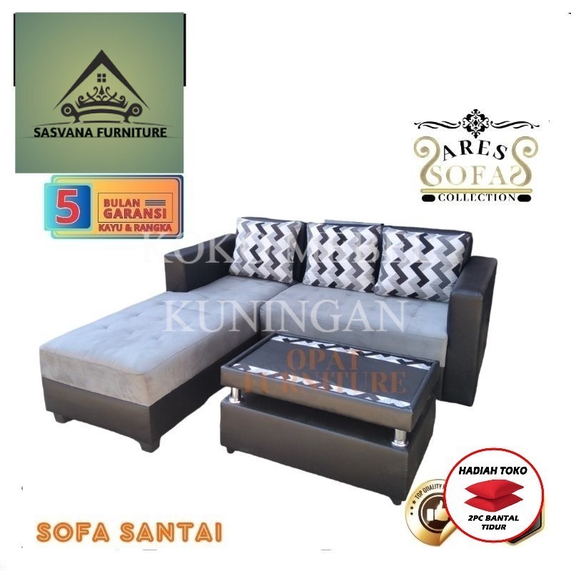(FREE BANTAL TIDUR) Sofa Santai Sofa l Sudut Sofa Tamu Minimalis  Kuningan Majalengka Indramayu Suba