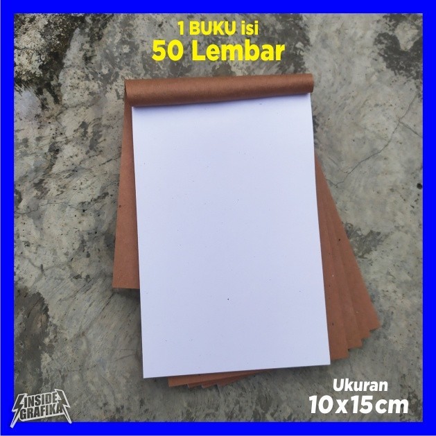 

Nota Kosong Polos Memo Bon Hvs