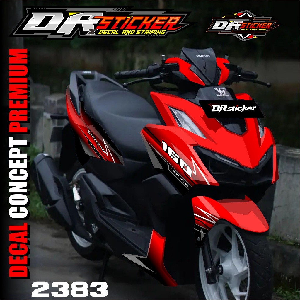 TERBARU Decal Sticker Vario 160 2022 2023 Full body - Stiker Variasi Modifikasi Honda Vario160