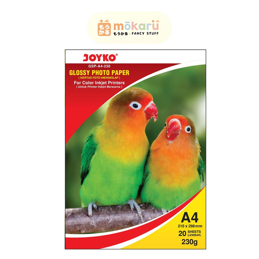 

Joyko Glossy Photo Paper A4 230gr