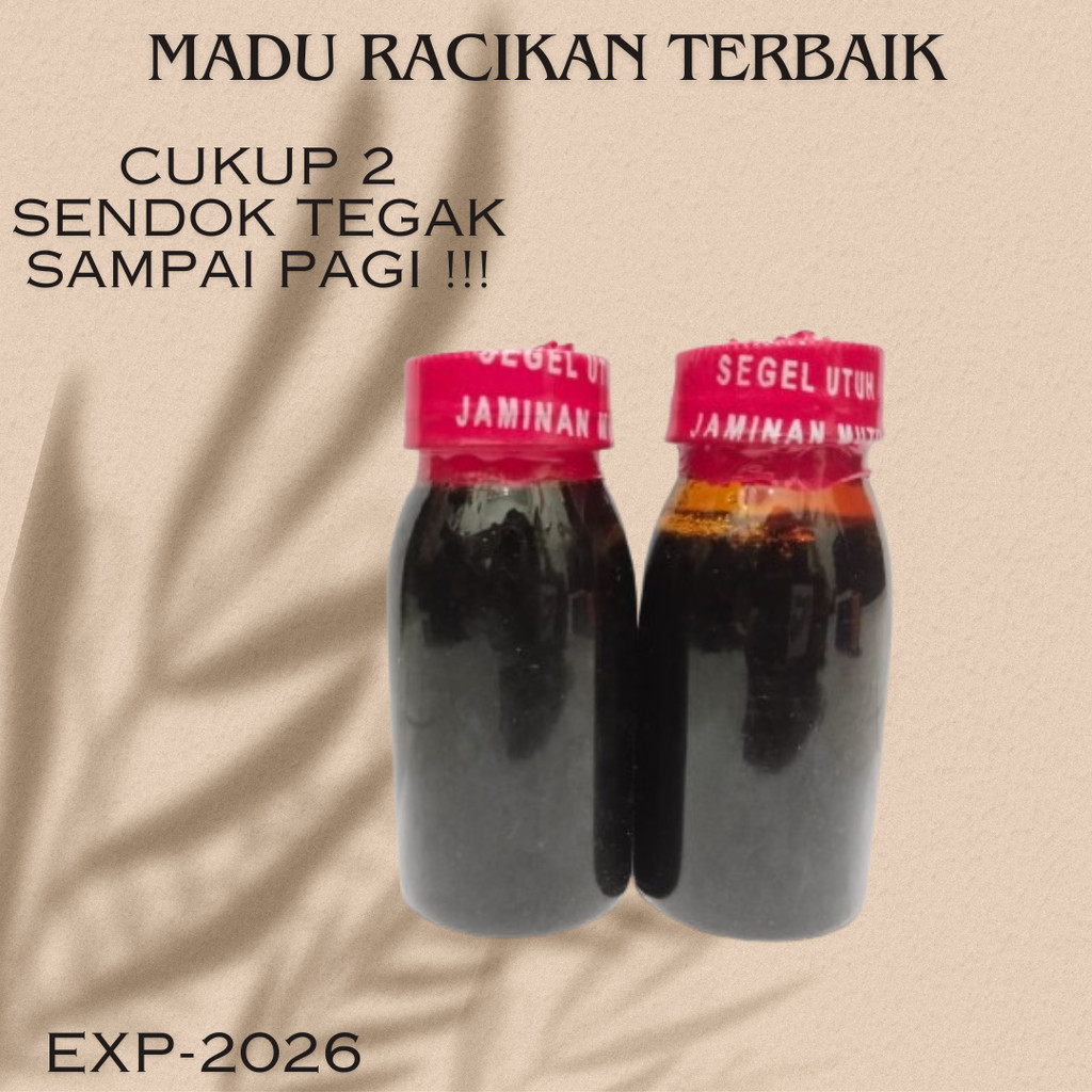 

MADU POLOS RAMUAN MADURA TERBAIK - MADU HERBAL SEGEL MERAH BERKHASIAT