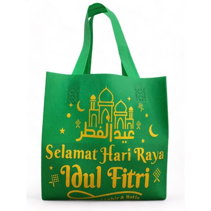 

TAS SPUNBOND GOODIE BAG HAMPERS LEBARAN IDUL FITRI KUE KOTAK HT7HM