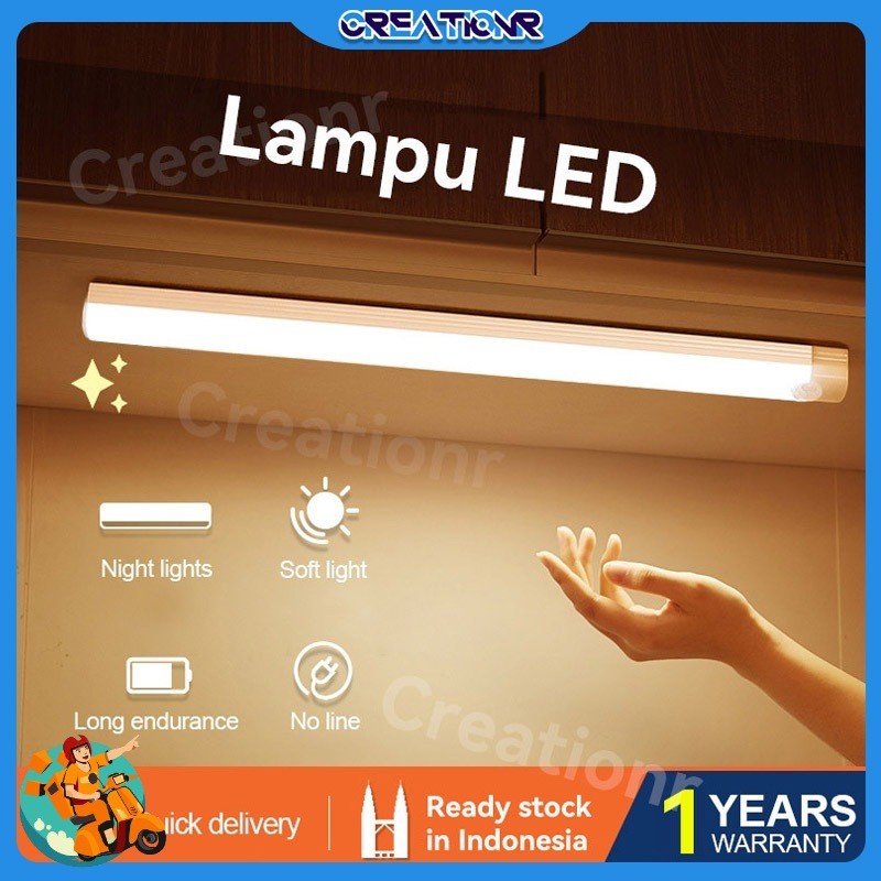 50cm Cahaya Putih Dan Kuning/lampu Sensor Gerak/lampu Sensor Gerak Otomatis/lampu Sensor/lampu Senso