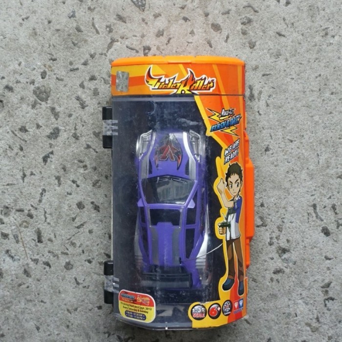 Ones Auldey Race Tin Remote Control Racing Car RC 1/32 Mobil Remot - Xwing Ylw Mtl