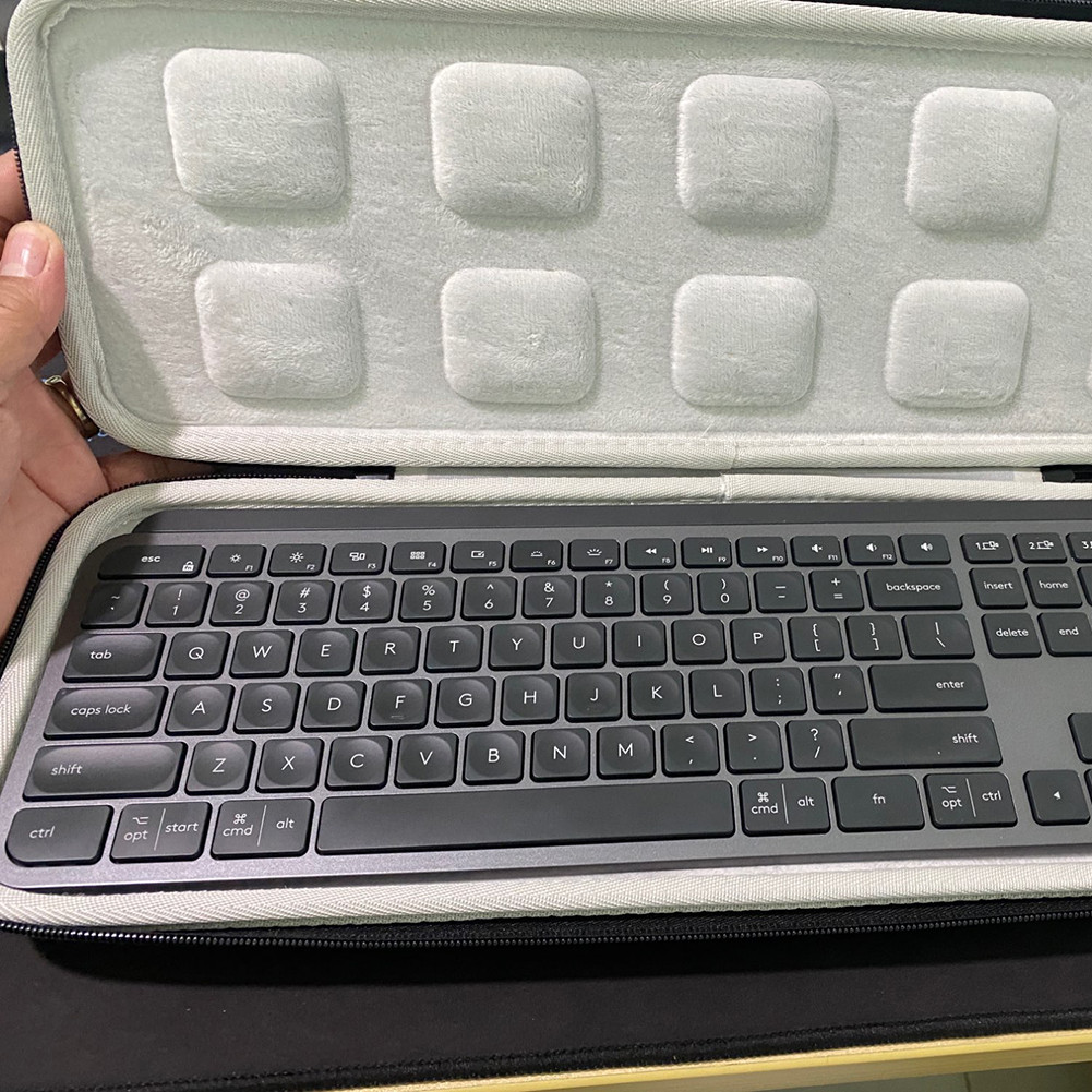 

Case for Logitech MX Keys Wireless Keyboard Hardshell EVA Storage Bag